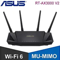 在飛比找PChome24h購物優惠-ASUS 華碩 RT-AX3000 V2 雙頻 WiFi 6