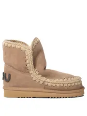 [Mou] Mou-Eskimo 18 Glitter Logo Stivali E Stivaletti Beige-Donna 36 Beige
