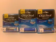 ChapStick Original Moisturizer SPF 15 Lip Balm *Set of 3* 0.15 oz Ea SEALED