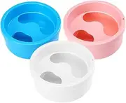 OHPHCALL 3pcs Soaking Bowl Manicure Bowls Gel Nail Bowl Soak Nails Exfoliating Containers Salon Nail Art Bowls Finger Soak Bowl Soaking Container Nail Soak Bowl Manicure Supply Pot Plastic