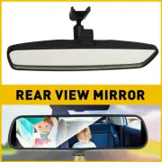 8 Universal View Rear Flat Mirror Stick-on Interior View High-definition mirror