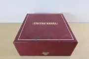 Edinburgh Crystal SET of 4 CHIVAS REGAL Whiskey GLASSES Etched Bottom & Stickers
