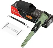 Gold Detector Machine | Waterproof All Metal Finder,360°Scanning Locating Search Treasure Pinpointing High Sensitivity Metal Detector Accessories with LED Light, Gold Finder Metal Detector