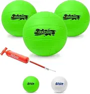 GoSports Water Volleyball 3 Pack Great for Swimming Pools or Lawn Volleyball Games