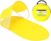 Beach Shade - Foldable Outdoor Sunshade - Portable UV Protection Sunshade Tent for Outdoor Activities Family Outing Camping Fishing Beach Party Picnic