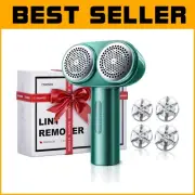 Professional Dual-Head Electric Fabric Shaver for Lint-Free Sweaters & Clothes
