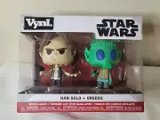 Funko Vynl Star Wars Han Solo + Greedo Vinyl Bobble-Heads FREE SHIP