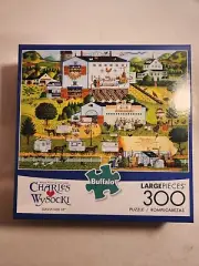 Buffalo Jigsaw Puzzle; Sunny Side Up; art by Charles Wysocki; 300 pieces; #2660