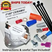 180ºF CERAMIC Thermal Fan Limit Switch +Hardware Instructions, Ships FREE TODAY!