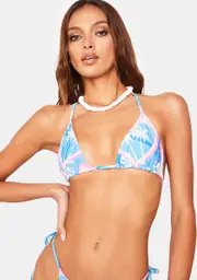 [Frankies Bikinis] Tropic Love Tia Mesh Bikini Top