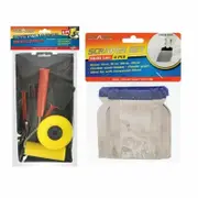 Ozoffer 10Pcs Heavy Duty Multi Purpose Scraper & Home Painting w/PaintTray Value Set