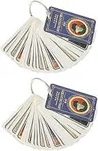 COHEALI Retro Cards for Scrapbooking 2 Sets of Vintage DIY Cards Decorative Memo for and