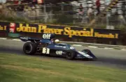 Jody Scheckter Tyrrell 007 Ford British GP 1974 Old Photo 3