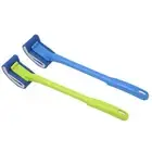 Toilet Brush Cleanser Soft Bristle Curved Design Bathroom Cleaning Scru GS0