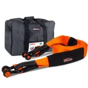 Recovery Kit 12T 9M*75MM Heavy Duty 4WD Snatch Strap+2 Bow Shackle