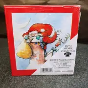 Fifth Avenue Collection Santa Stuck On A Chimney 2 Ring Photo Album 4x6