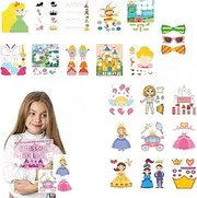 Scissor Skill Activity Book for Kids,Scissor Skills Activity Book,Princess Cut Out Paper Set | Funny Cutting Book for Fo Activity