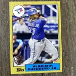 2022 TOPPS '87 TOPPS 多倫多藍鳥隊 VLADIMIR GUERRERO JR. 特卡