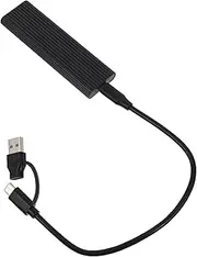 PHENOFICE Fast Data Transfer Ssd Case External Nvme Enclosure for High-Speed Storage
