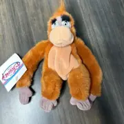 Disney Store King Louie Plush Mini Bean Bag Doll Jungle Book NWT