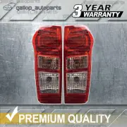 Set Pair LH+RH Tail Light Lamp (Non LED) For Isuzu DMax D-Max Ute 2012~2017 (for: Isuzu)