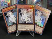 Ash Blossom & Joyous Spring (Alt Art) RA04-EN025 3x Lot (PCR, Secret, Ultra)