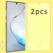 Anti-Strike 2x Screen Protector Film Guard + Pins for Samsung Galaxy Note 10+ 5G