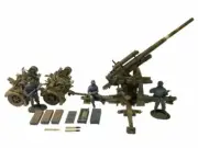 W. Britain's #25059 German 88mm Flak 36 Gun - World War II Artillery Set *NEW*