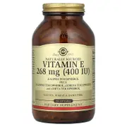 Solgar, Vitamin E, d-Alpha Tocopherol Plus d-Gamma Tocopherol, d-Delta Tocopherol and d-Beta Tocopherol, 250 Softgels