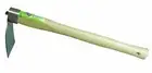 Handy Hoe for Backyard Weeding, Seeding or Turning Soil, Handle Len 39cm