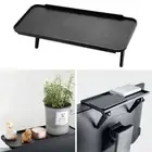ABS TV Screen Shelf Black Desktop Display Stand Computer Monitor