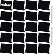 20Pcs Mini Chalkboard Signs Set Food Display Board for Wedding Event Decor Dessert Tables Signs