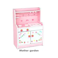 在飛比找PChome24h購物優惠-【日本Mother Garden】廚具書桌二用組