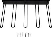 MUNEFE Metal Wall Hanging Boot Rack, Hanging Metal Tall Boot Holder, Wall Mounted Tall Boot Holder for Wading Boots, Knee High Boots, Rain Boots, Etc