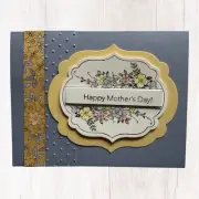 Happy Mother's Day Card Making Kit Handmade Card Kit For Moms