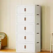 5-Tier Stackable Storage Bins with 1 lid, 130 Gal/520 Qt Closet Organizers an...