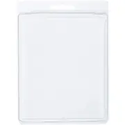 Collecting Warehouse Clear Plastic Clamshell Container, 5.125" x 4.1875" x 1.25"