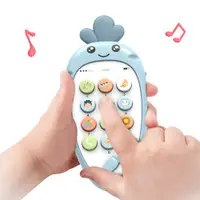 在飛比找PChome24h購物優惠-【Mesenfants】兒童音樂玩具手機 嬰兒多功能牙膠雙語
