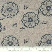 Yukata Medarion Mochi by the yard x44in Cotton70% Linen 30%print Moda