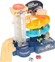 3D Realistic Design Electric Parking Toys for Boys and Girls Slide Parking Lot Toys