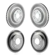 [Front+Rear] Coated Brake Rotors Kit For Kia Optima Hyundai Sonata Cadenza Azera (for: Kia)