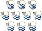 Set of 10, No. 6 Earthenware Pot, with U, 5.5 x 4.3 inches (14 x 11 cm), 800 cc | Arita Yaki Pot, Setomonohonpo