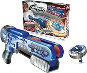 SilverLit 86300 Single Blaster Gun and Spinning top Spinner, Mixed Colours