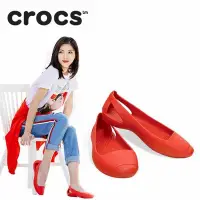 在飛比找Yahoo!奇摩拍賣優惠-全館特惠 CROCS/卡駱馳 仙安娜 夏季新款 休閒平底鞋 