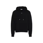 [Off White] Off White-Black Vibe Arrow Skate Cotton Hoodie-Uomo XL STAND