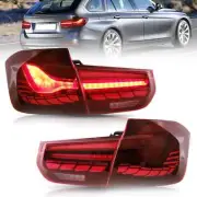 VLAND Pair Full LED Tail Lights For 2013-2018 BMW F30 F80 M3 Sedan W/Sequential