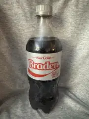 Share a Coke with Braden 2025 Personalized Gift Coca~Cola Bottle 20oz Diet