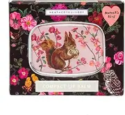 Vintage & Co Beauty X Nathalie Lete Forest Folk Compact Daily Mirror Lip Balm | Help Lips Feel Soft | Shea Butter, Cocoa Seed Butter & Vitamin E | Vegan Friendly | 6g