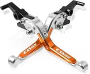 MAODOXIANG Handlebar Kits for CB650F CB 650 F CB650 F CBR650F 2014 2015 2016 Alum-inums Folding Extending Adjustable Motorcycle Brake Clutch Levers (Color : 2)