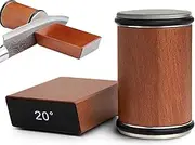 Rolling Knife Sharpener, 15 and 20 Degree Sharpening,Knife Sharpener Kit,Knife Sharpening Tool,Durable Sharpening Tool with Easy Grip，Suitable for Home Kitchen or Professional Chef, Scissors, etc.
